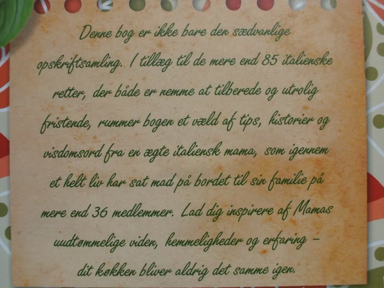 Billede 3 - mamas italienske kogebog, af dominic dutton