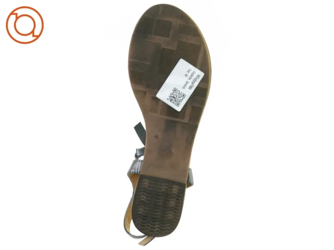 Billede 5 - Depeche Læder Sandaler med Glitter og Sløjfe (str. 40)