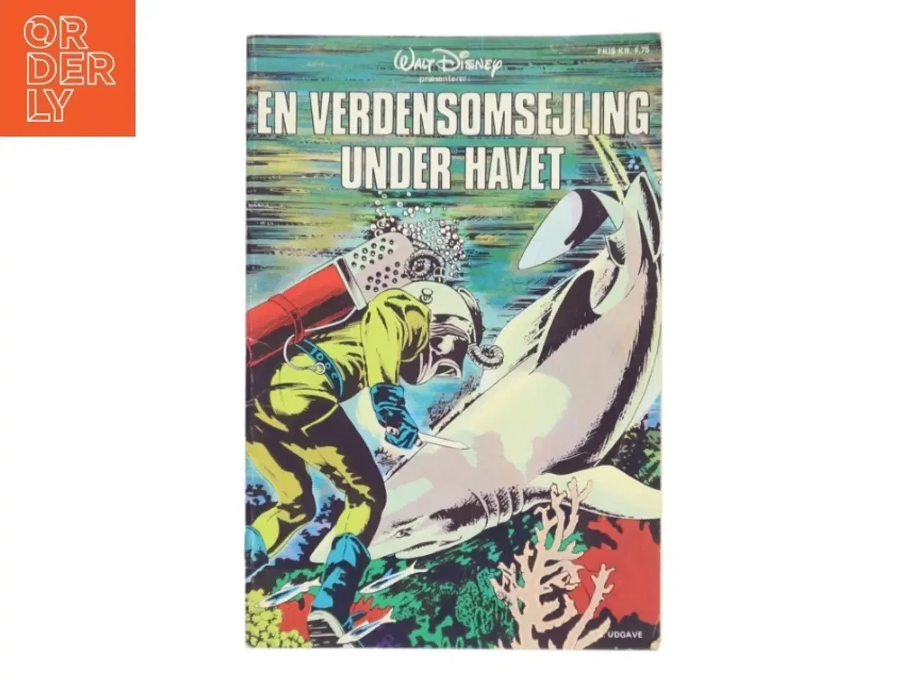 Billede 1 - 1 udgave En verdensomsejling under havet af Jules Verne (Bog)