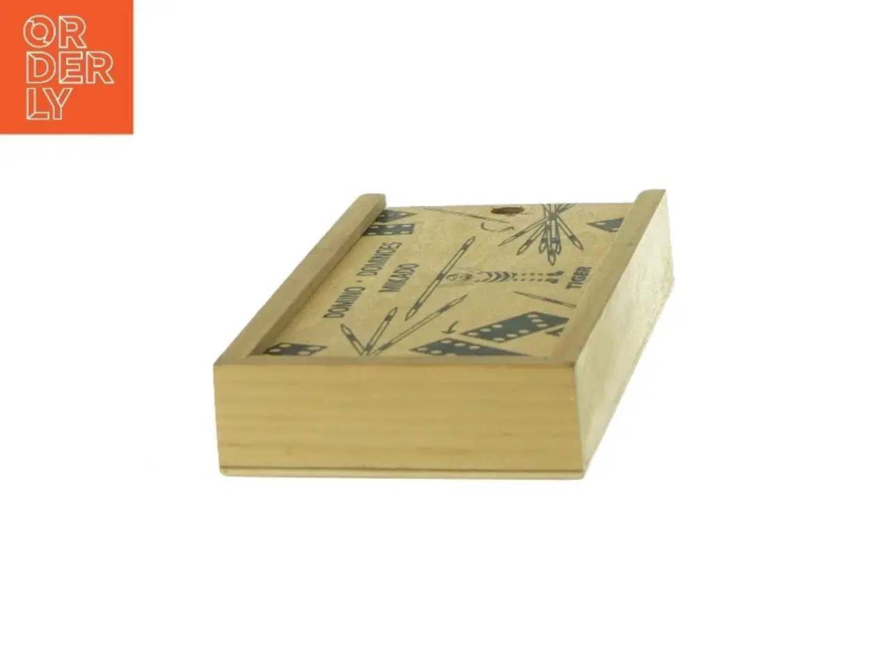 Billede 3 - Domino + Mikado spil fra Tiger (str. 21 x 10 x 3 cm)