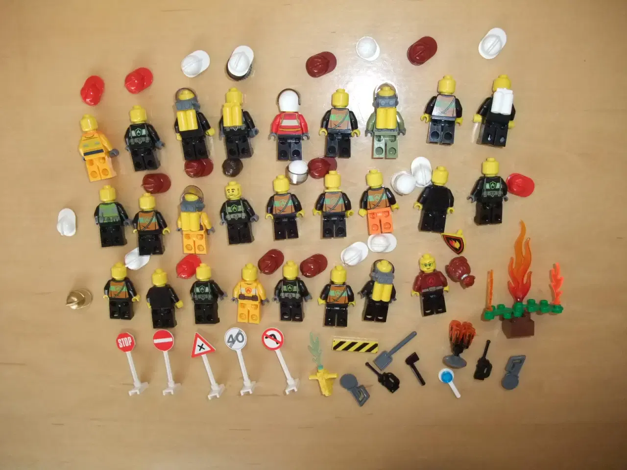 Billede 5 - Lego Fire/Brandmænd Figurer+Tilbehør