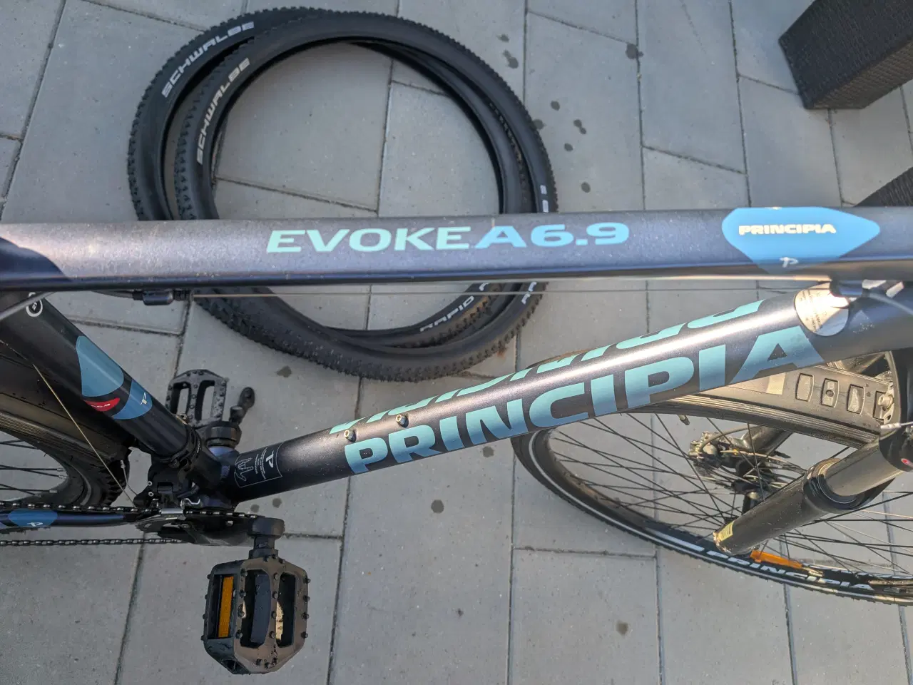Billede 2 - Flot 21" Principia Evoke A6.9 MTB blå,  20gear