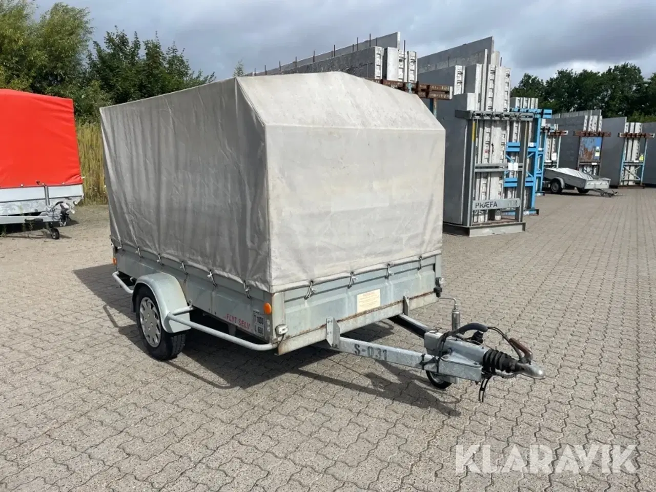 Billede 3 - Lukket trailer FML 1000kg