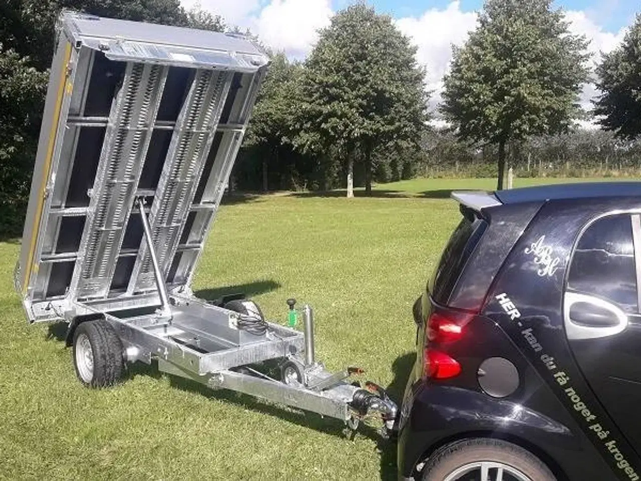 Billede 3 - EDUARD trailer 2615-1500.63 EL Tip m. Ramper