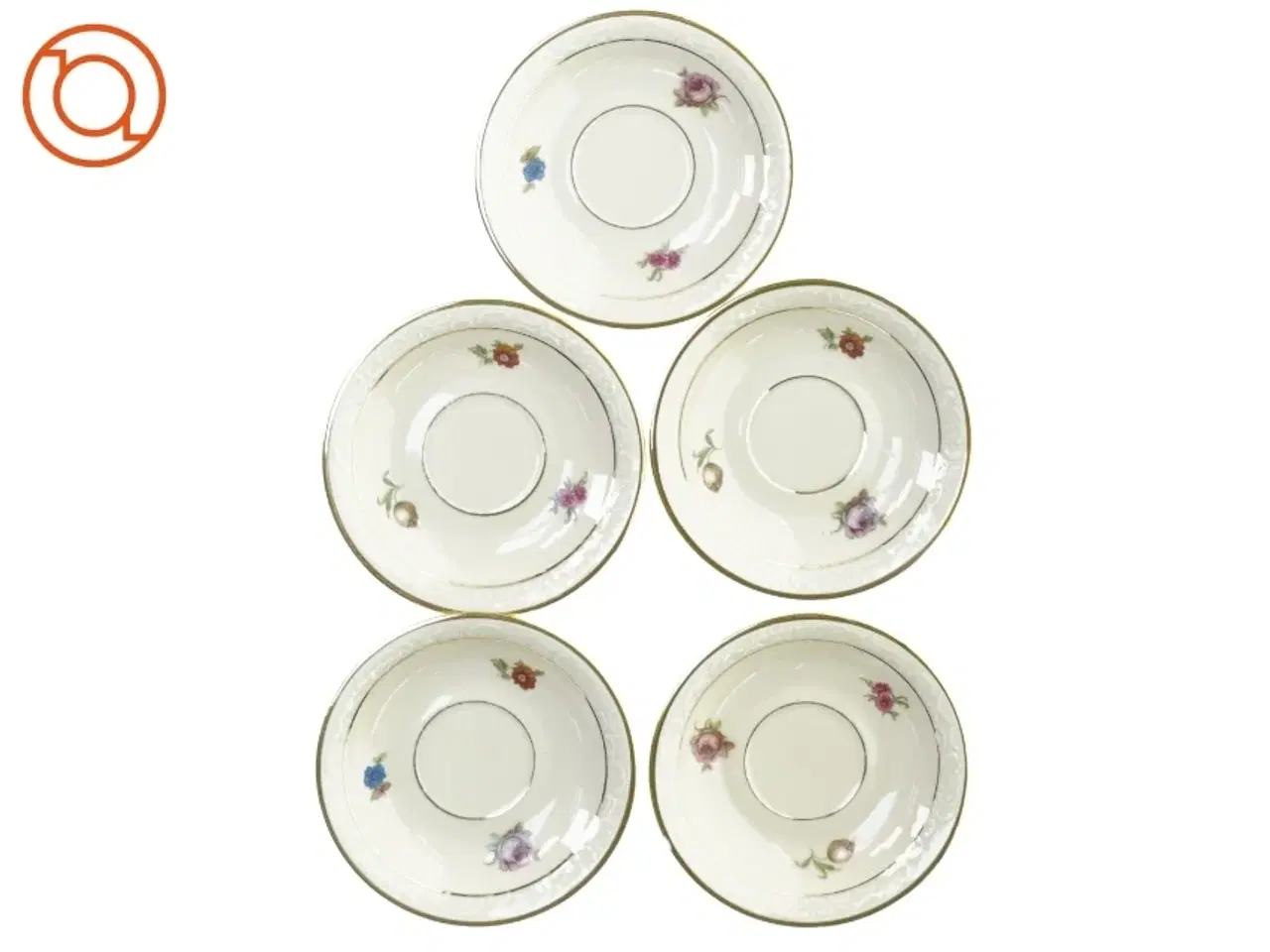 Billede 1 - Underkopper fra Kjøbenhavns Porcellains Maleri (str. 14 cm)