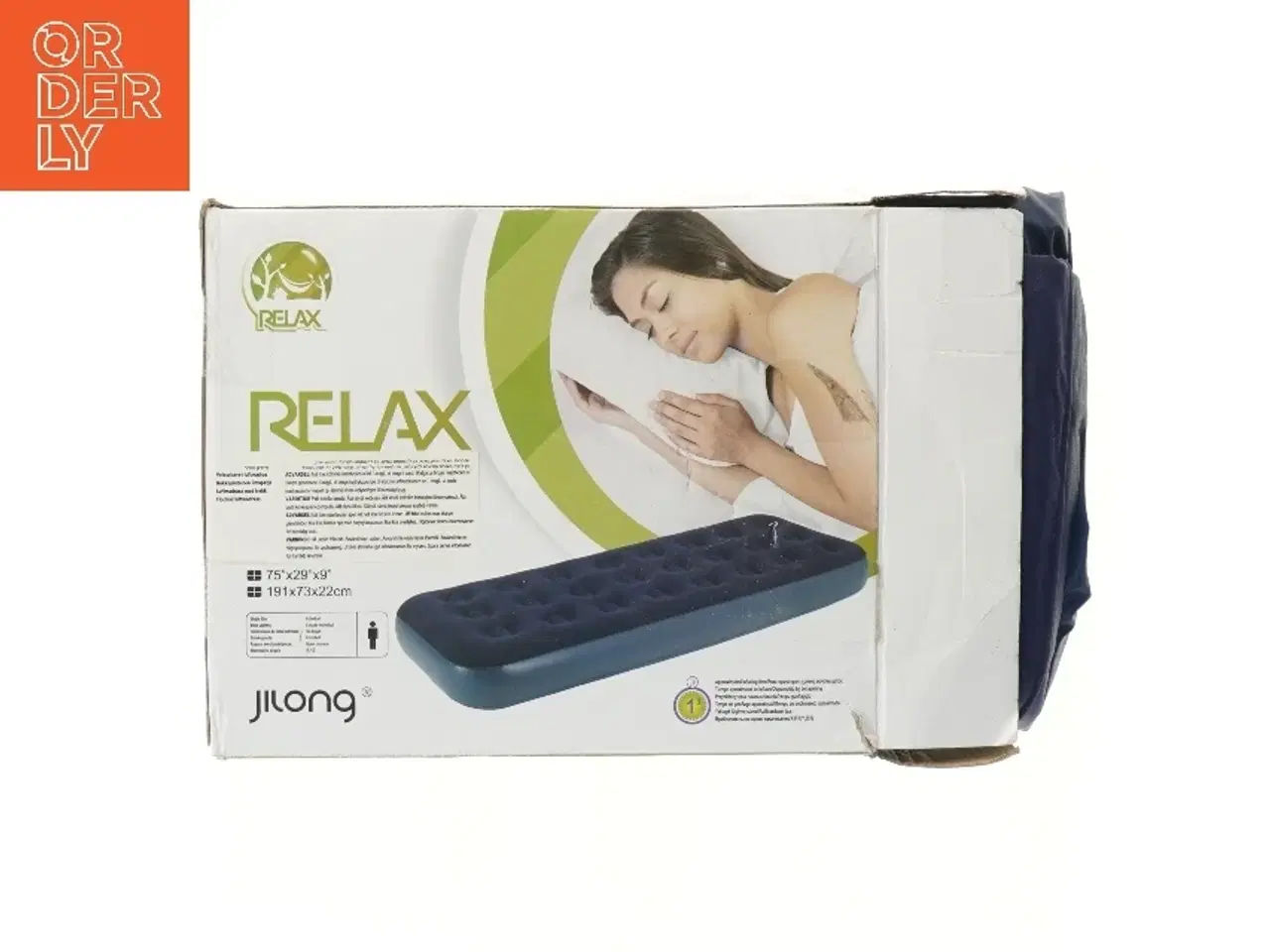 Billede 2 - Oppustelig madras Jilong Relax fra Jilong (str. 191x73x22 cm)