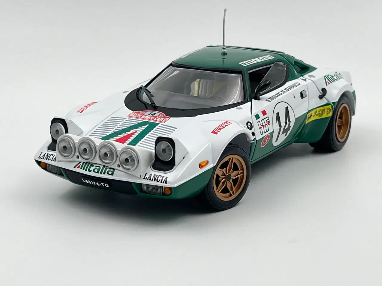 Billede 2 - 1975 Lancia Stratos HF #14 Rallye Monte Carlo 1:18