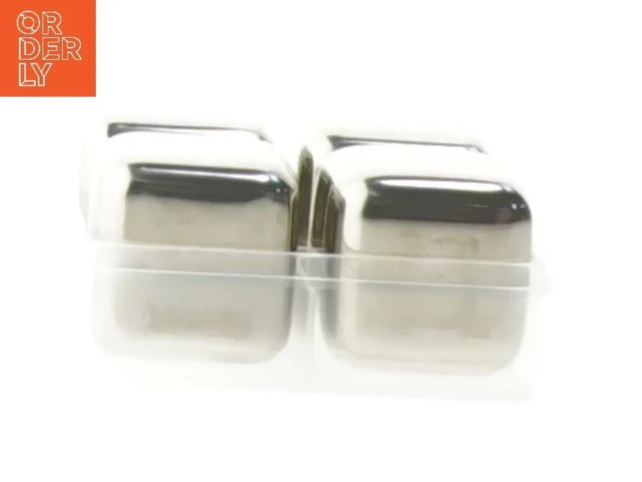 Billede 2 - Stål isterninger 4 styk (str. 2,5x2,5x2,5, 4 styk cm)