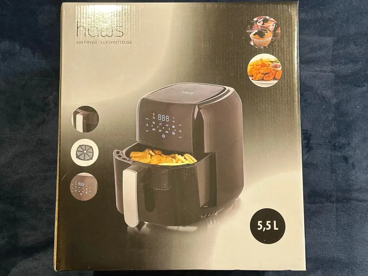 Billede 1 - Uåbnet og ubrugt Haws Airfryer