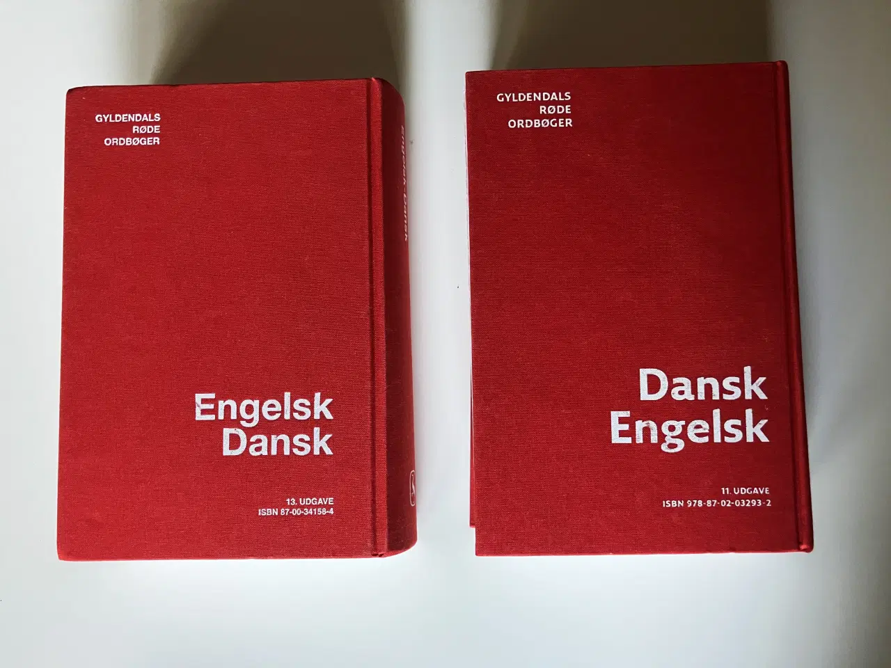 Billede 2 - Engelsk dansk + Dansk engelsk ordbog (2 stk. Gylde