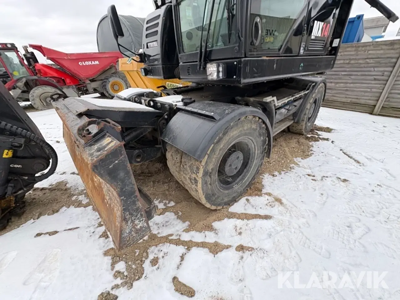 Billede 11 - Hjulgraver Hydrema MX14 Engcon tiltrotator