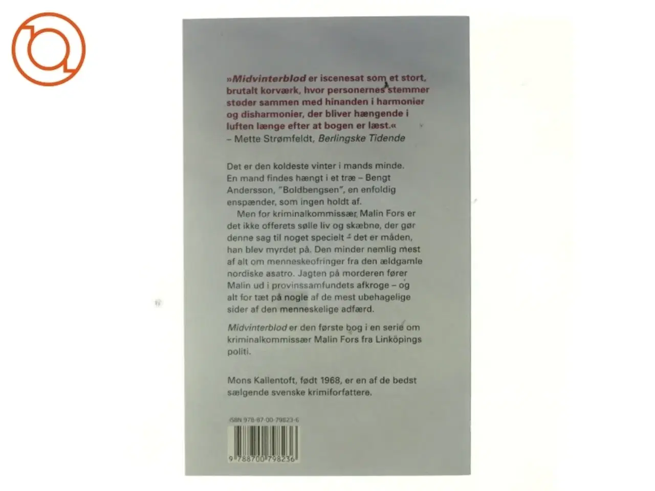 Billede 3 - Midvinterblod af Mons Kallentoft