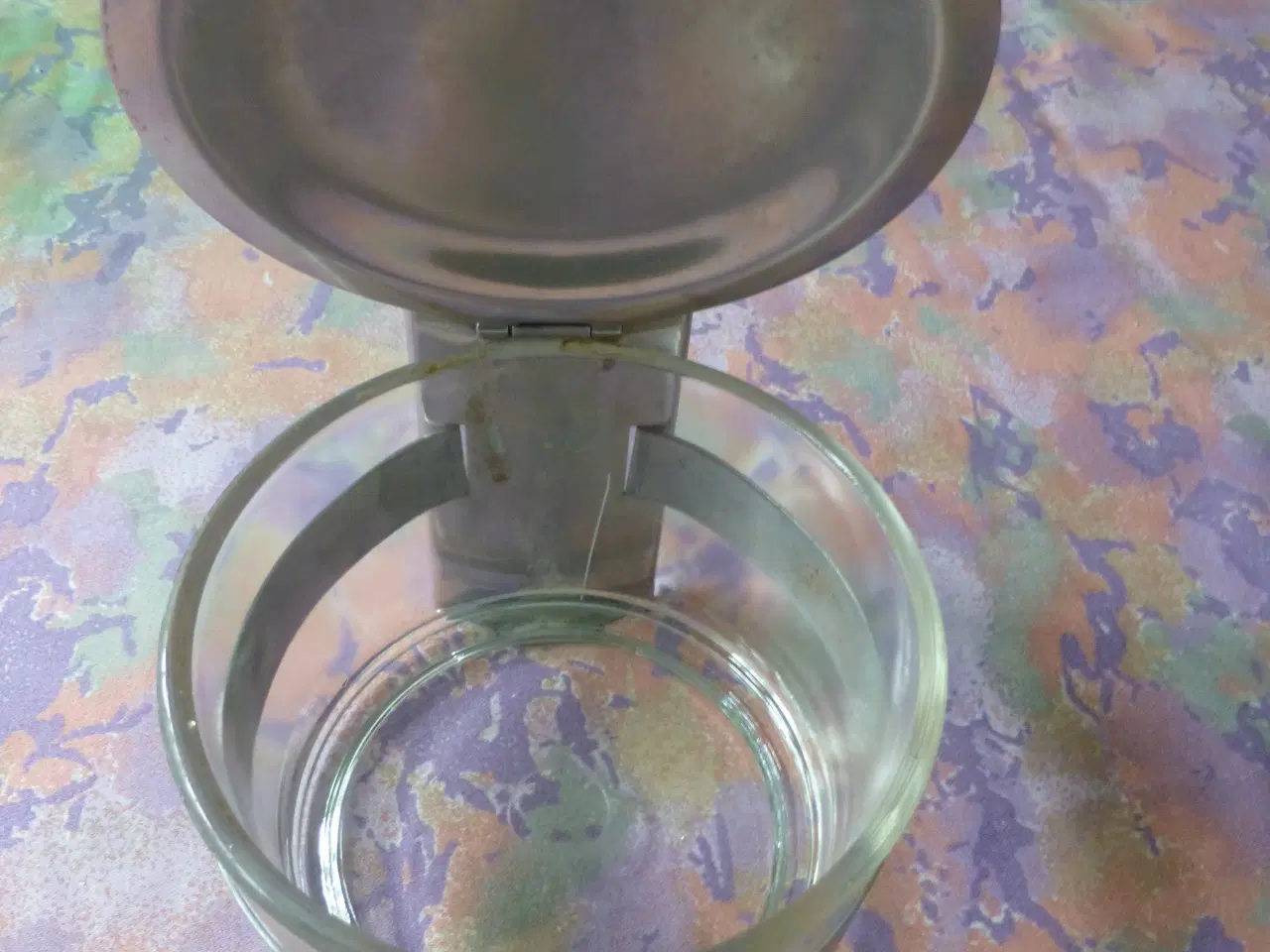 Billede 2 - Saltkar til ophæng i glas M/Låg