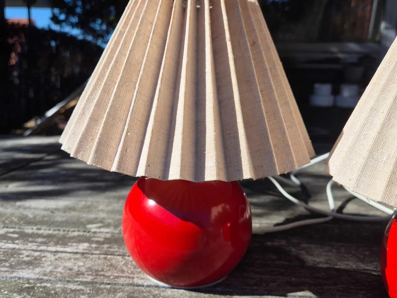 Billede 3 - Herlige runde bordlamper fra ABO Randers 