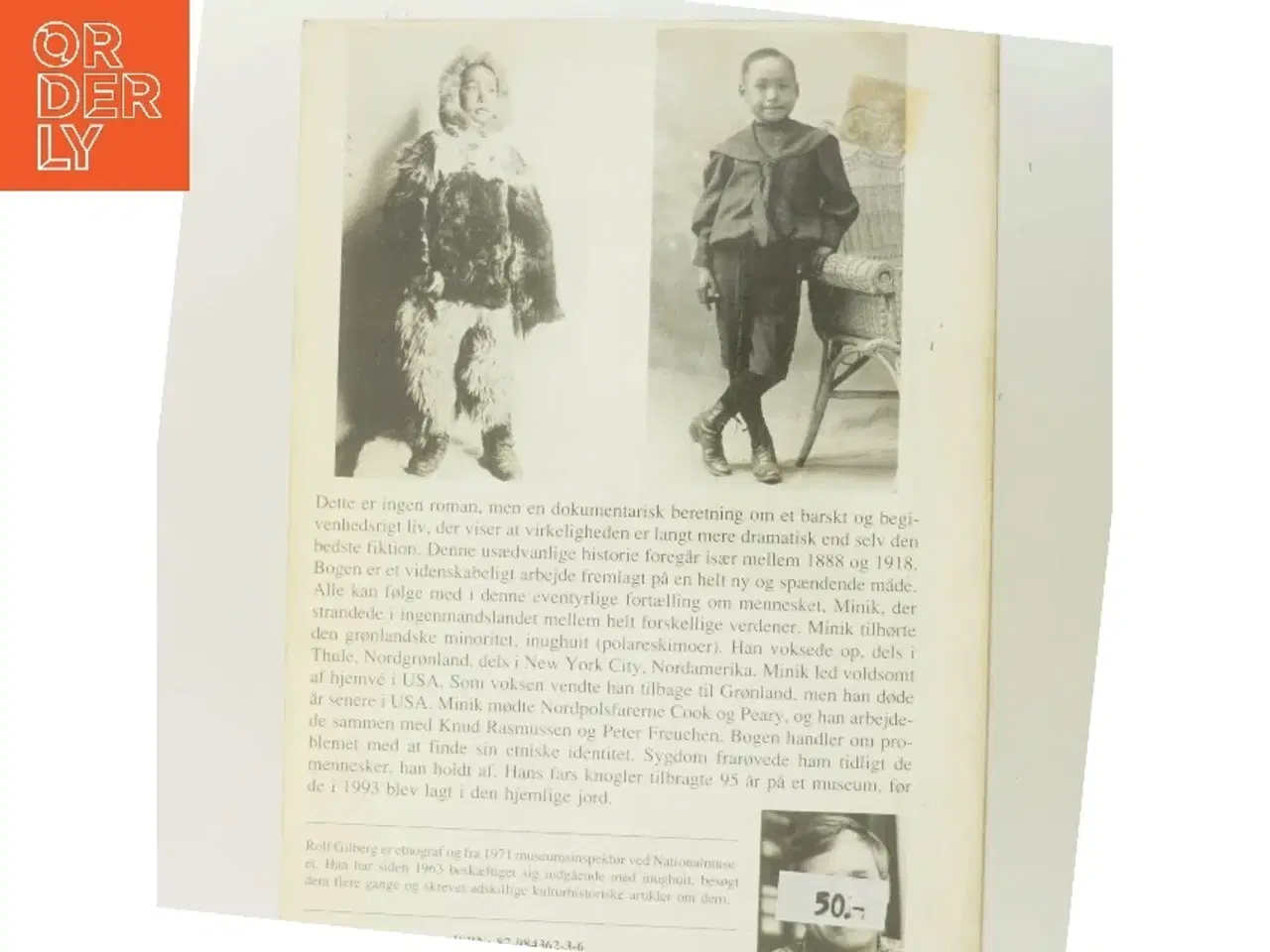 Billede 3 - Mennesket Minik af Rolf Gilberg (Bog)