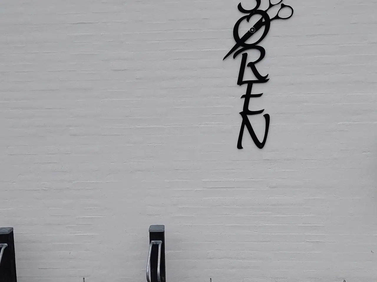 Billede 3 - Flot frisør skilt