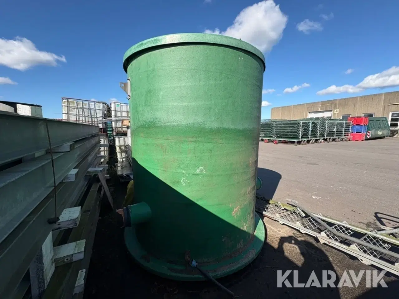 Billede 3 - Gyllebeholder med pumpe med tilhørende eltavle