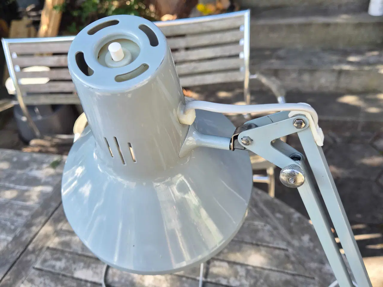 Billede 4 - Grå Luxo arkitektlampe til væg