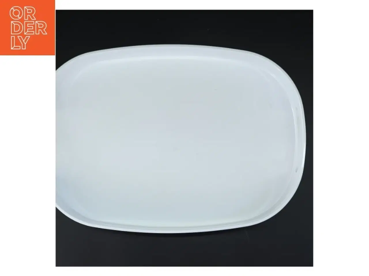 Billede 2 - Hvid serveringsbakke fra Rosti Mepal (str. 39x27 cm)