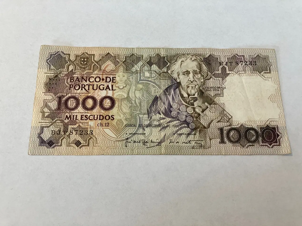 Billede 1 - 1000 Escudos Portugal 1988