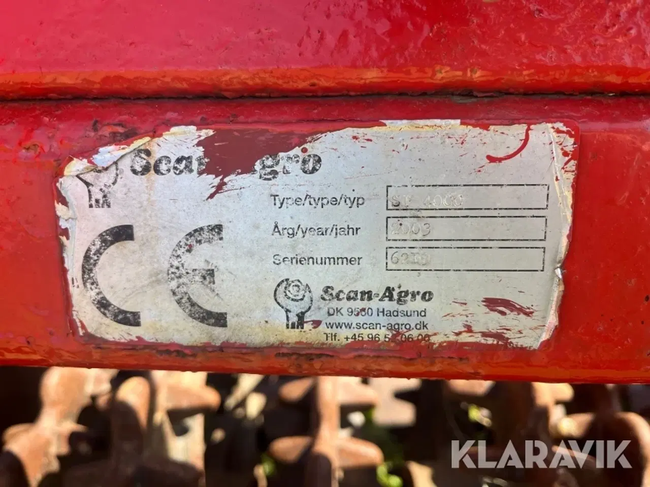 Billede 5 - Frontpakker Scan-agro SP 4000