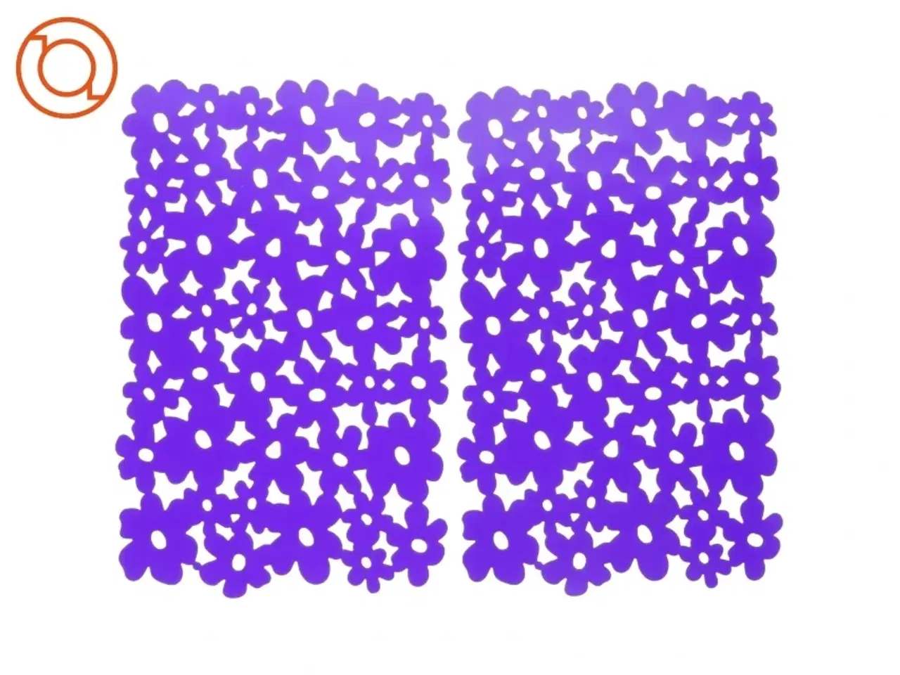 Billede 1 - Dækservietter 2 stk.  (str. 46 x 30cm)