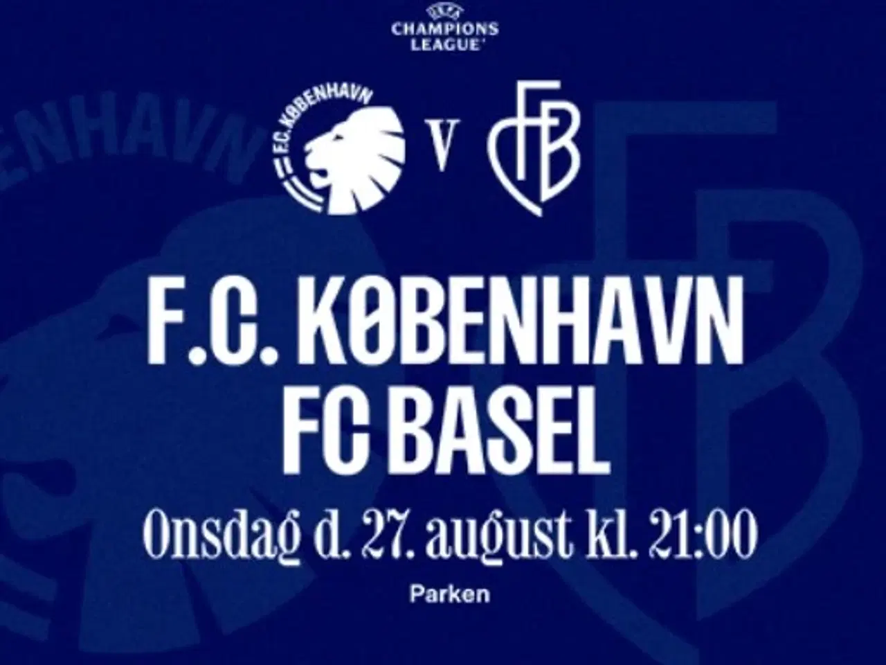 Billede 1 - FCK v FC Basel, Nedre C, F.C. København, Parken