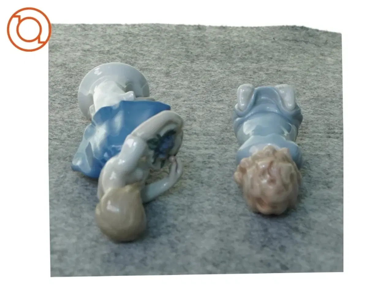 Billede 2 - Figurer i porcelæn fra M O (str. 13 x 5 cm)