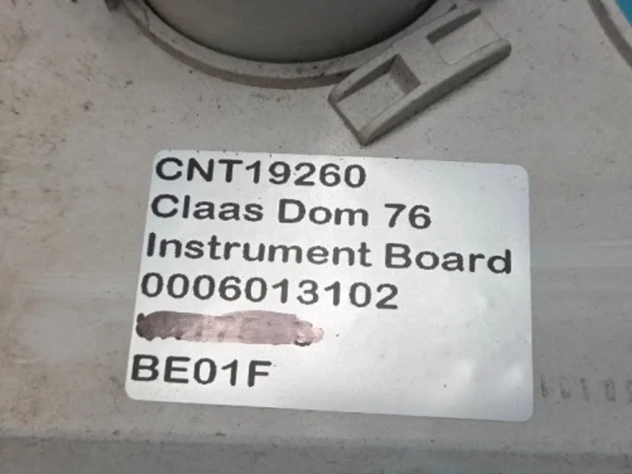 Billede 13 - Claas Dominator 76 Instrument Board 0006013102