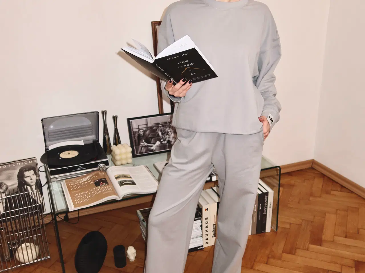 Billede 11 - Beige/ grå lounge / sweat sæt