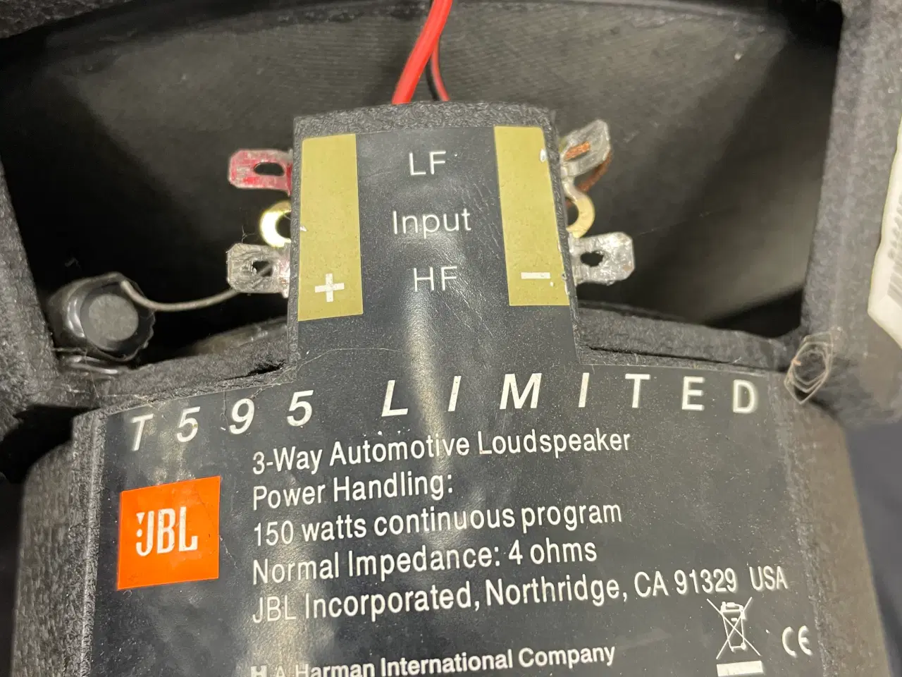 Billede 2 - Jbl 6x9 t595 limited