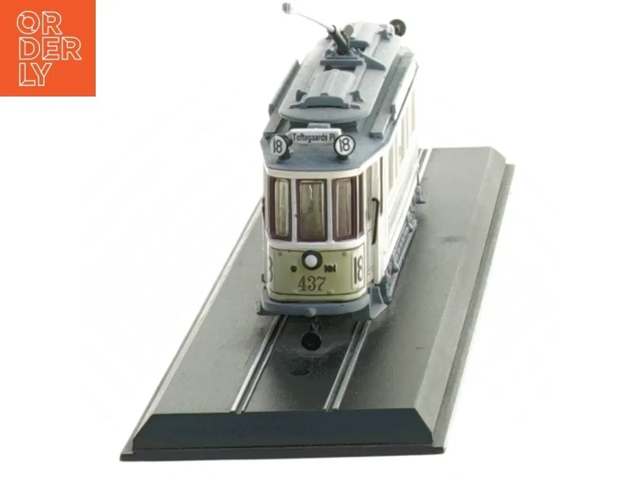 Billede 2 - Modelsporvogn København Sporveje 437 (str. 21x5,5 cm)