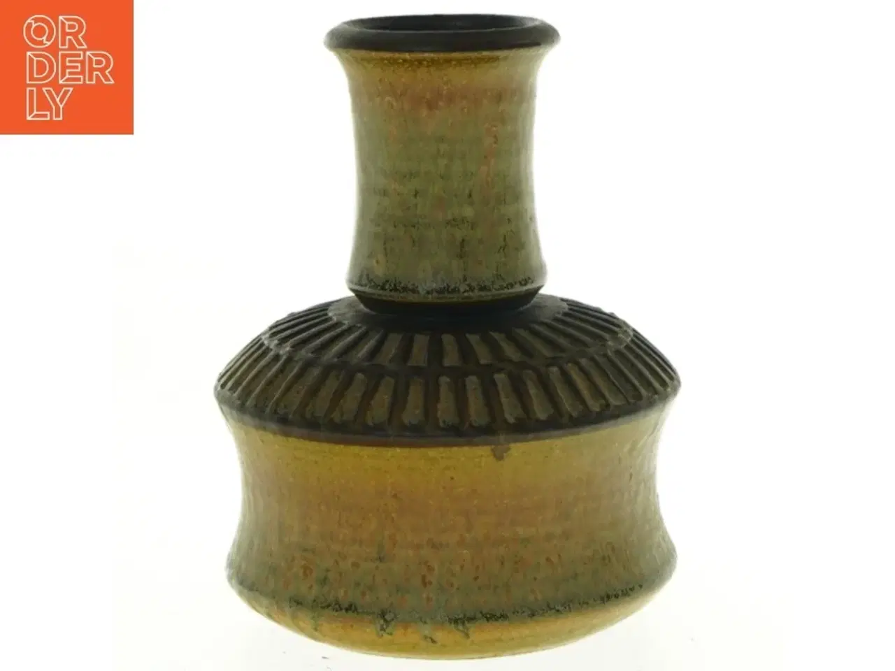 Billede 1 - Keramikvase fra Søholm Stentøj (str. 17 x 13 cm)
