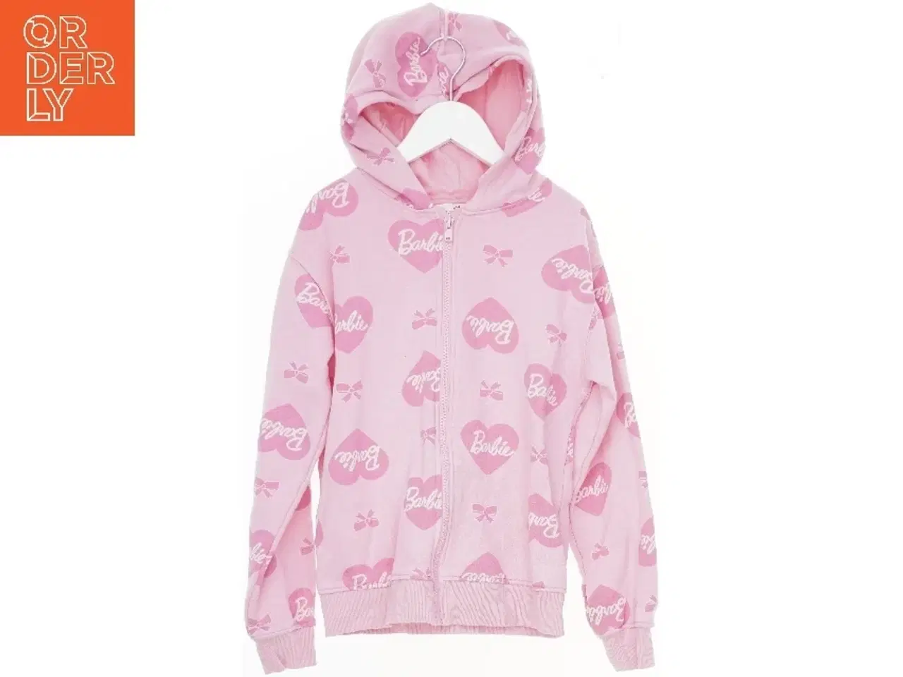Billede 1 - Barbie hættetrøje fra H&M (str. 140)