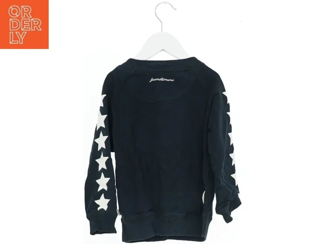 Billede 2 - Sweatshirt med tryk nummer 72 og stjerner fra Kools (str. 104)