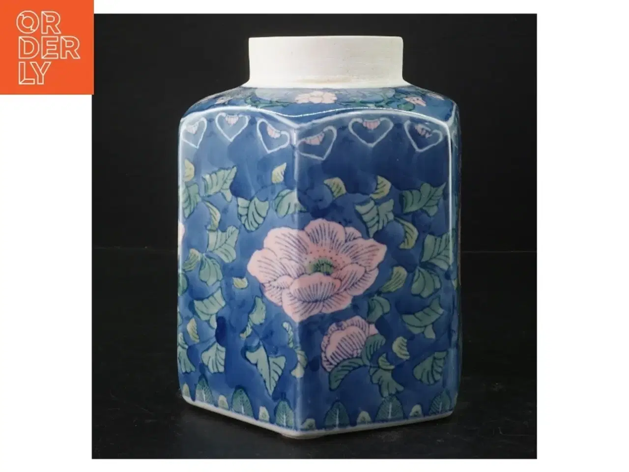 Billede 1 - Kinesisk porcelænsvase (str. H. 22 cm)