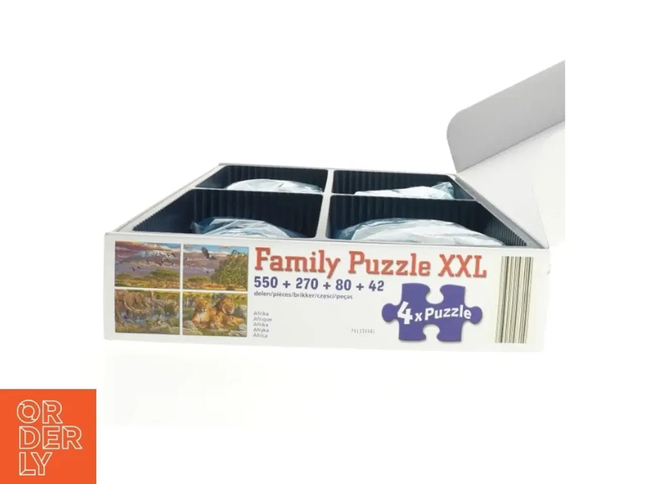 Billede 3 - Familiepuzzle XXL (str. Tilsammen 100 x 70 cm)