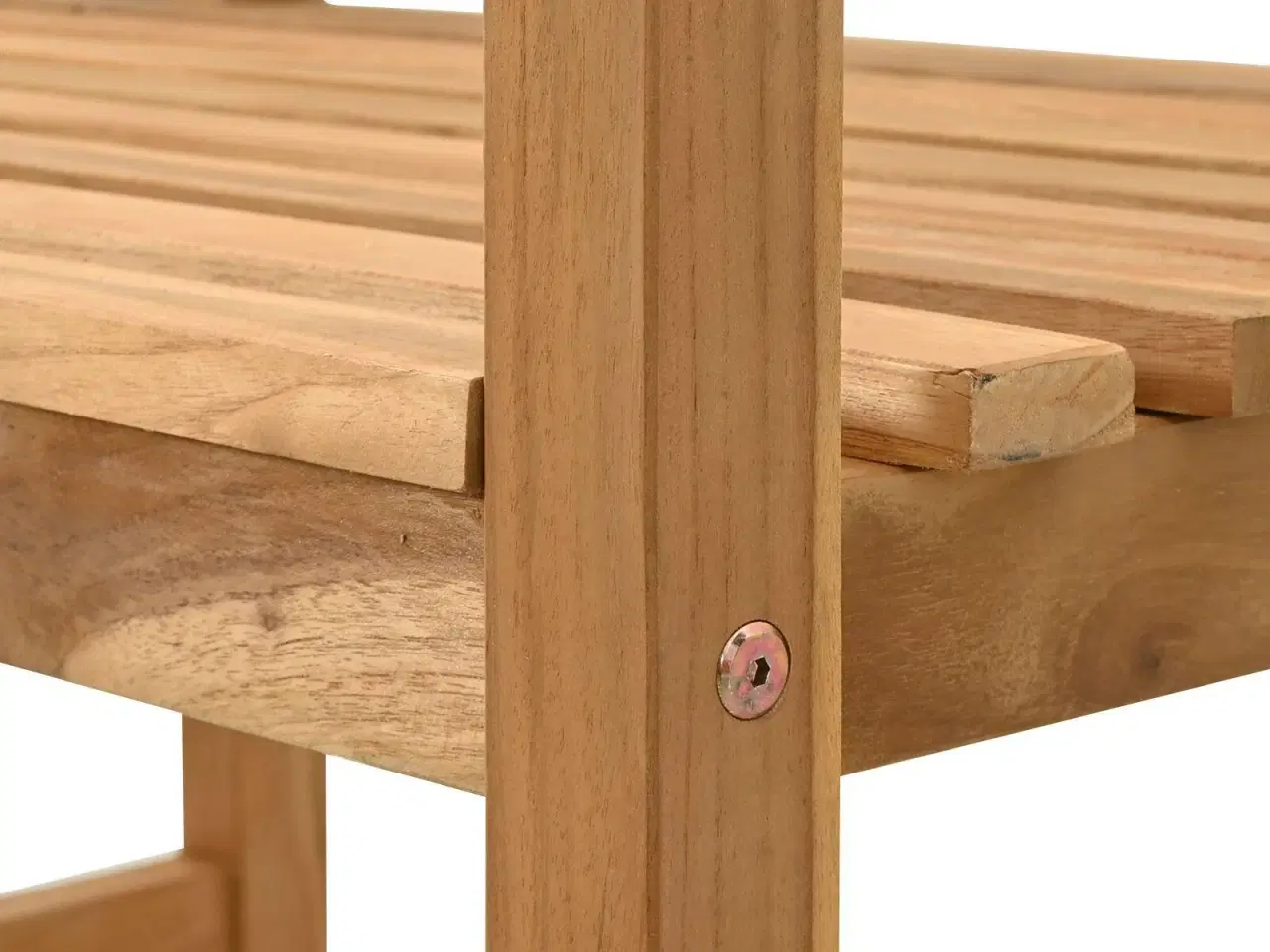 Billede 10 - Havebænk 120x53.5x85 cm Solid Teak