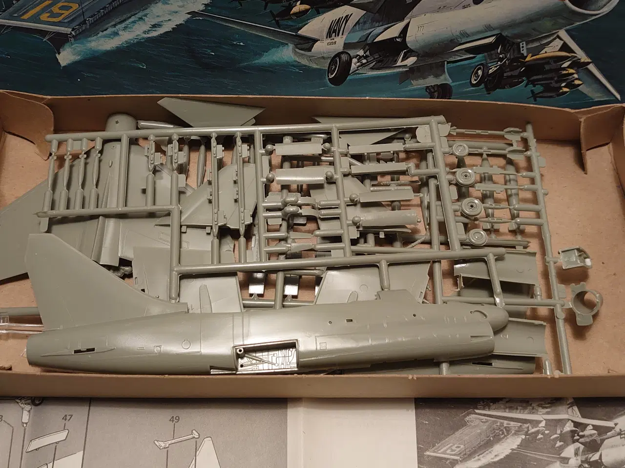 Billede 4 - Flyvemaskinesæt 1-72 Revell H-114 A-7a Corsair ll