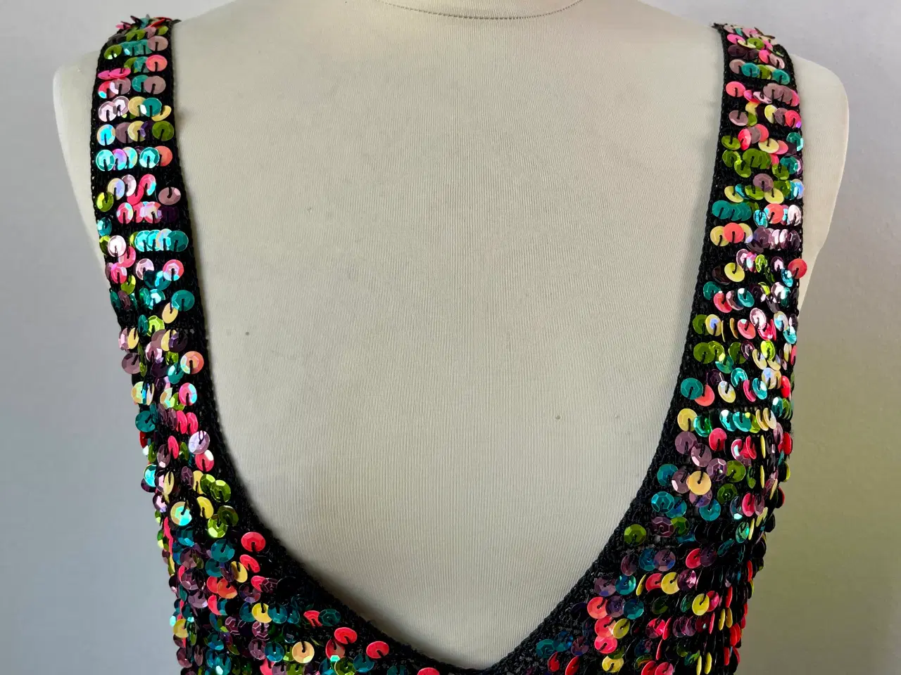 Billede 2 - Sonia Rykiel, pailletkjole, str S