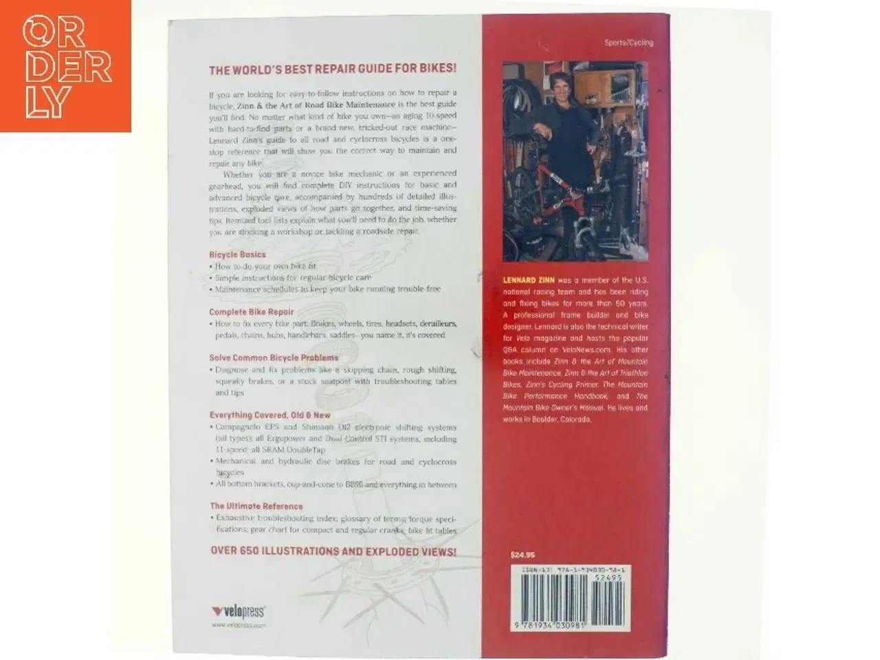 Billede 3 - Zinn & the Art of Road Bike Maintenance af Lennard Zinn (Bog)