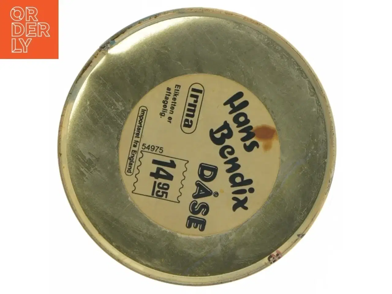 Billede 4 - Hans Bendix illustreret metaldåse irma fra Irma (str. Ø. 11,5 cm. længde. 15 cm)