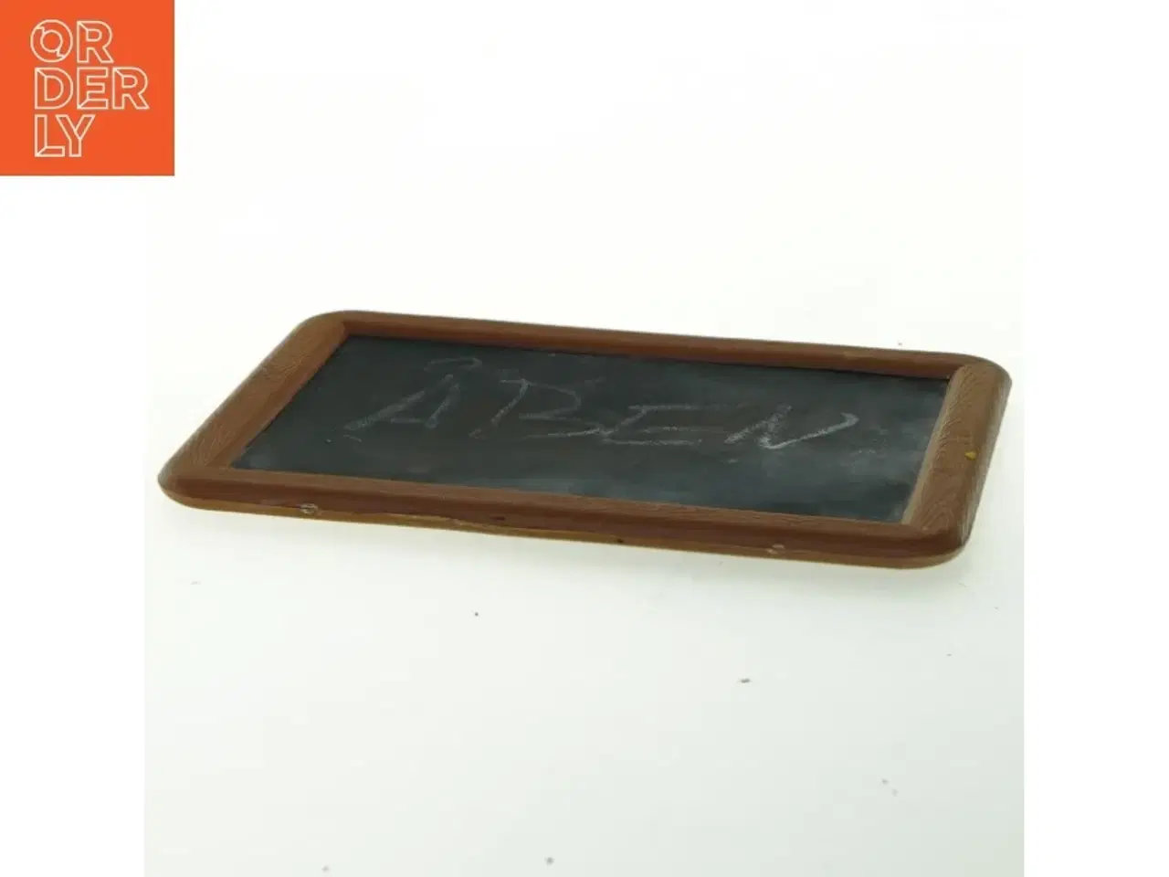 Billede 3 - Lille tavle med træramme (str. 17x13,5 cm)