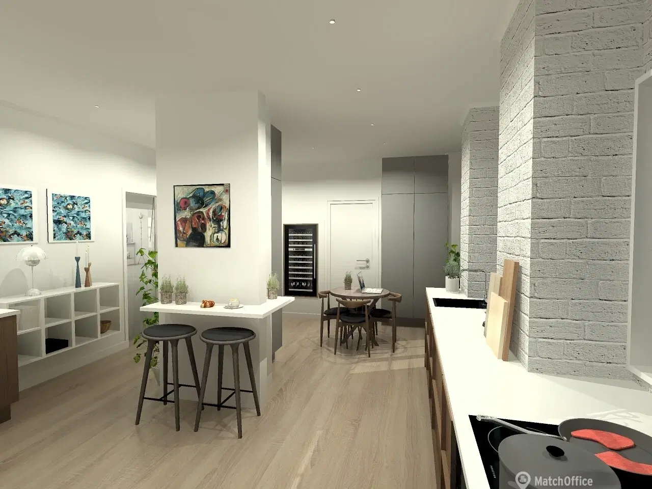 Billede 5 - SÆLGES: Erhvervsandel med potentiale og højt til loftet i hjertet af Frederiksberg