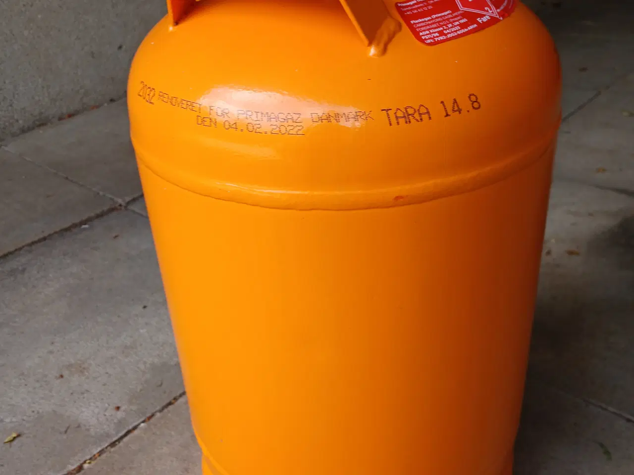 Billede 1 - 11 kg stålgasflaske.