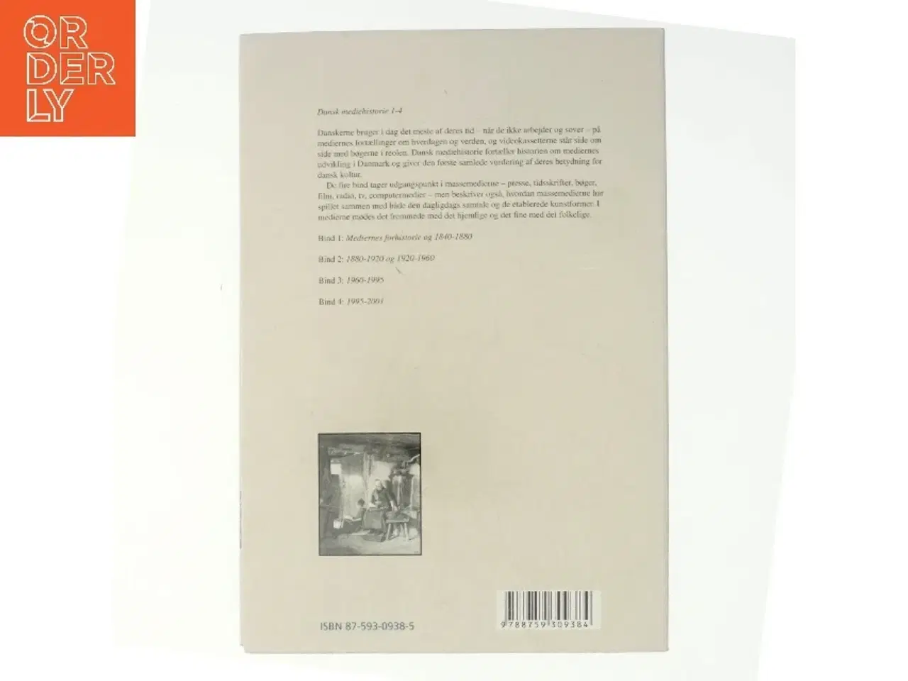 Billede 3 - Dansk mediehistorie. Bind 1, Mediernes forhistorie og 1840-1880 (4-binds-udgave) (Bog)