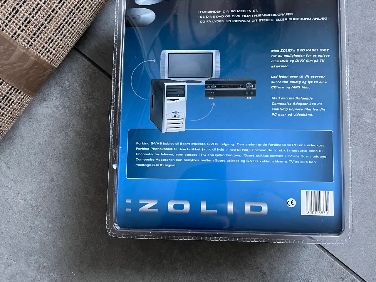 Billede 2 - DVD kabel til TV / pc