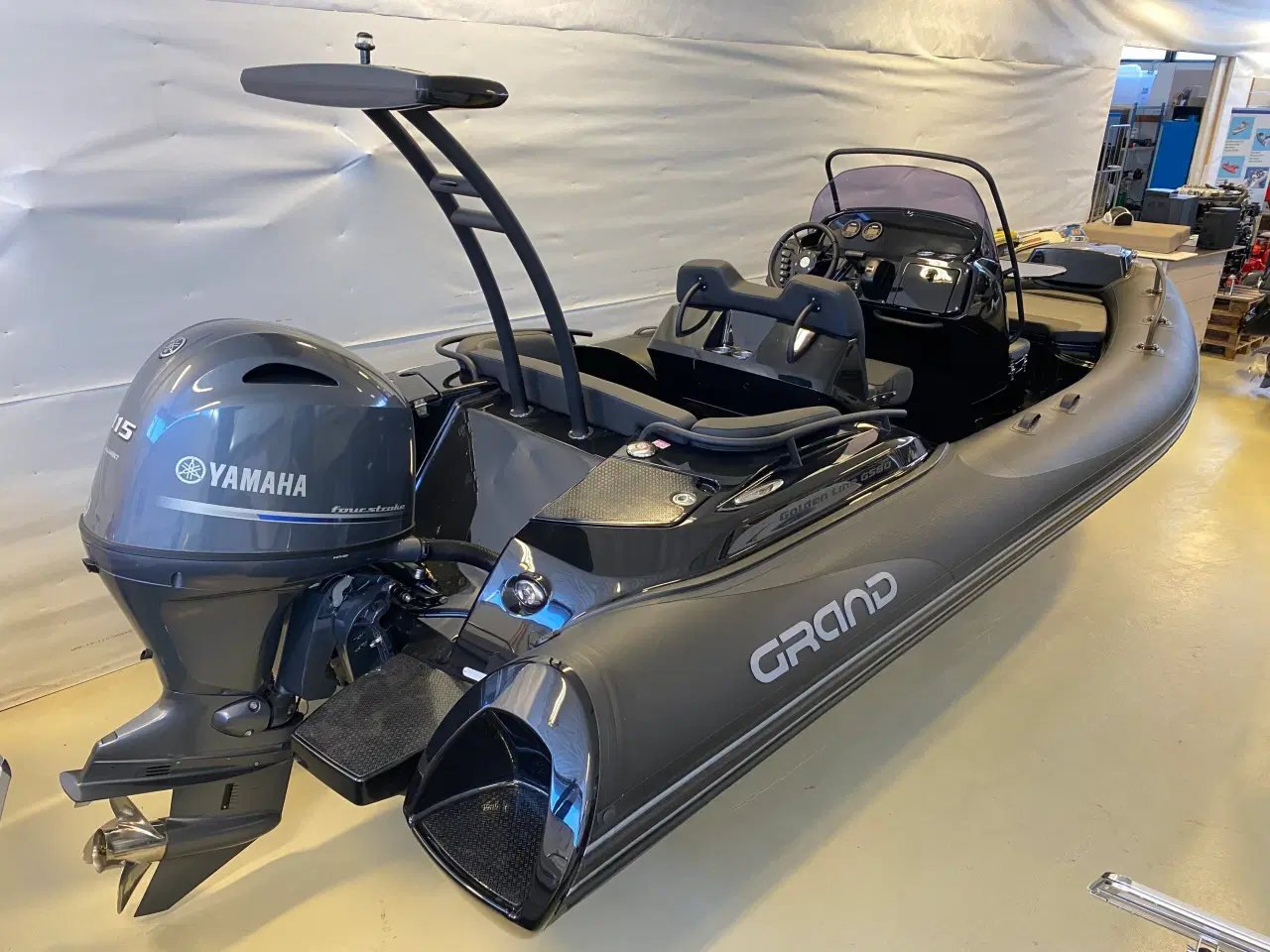 Billede 3 - Grand G580 GOLDENLINE med demomotor Yamaha F115