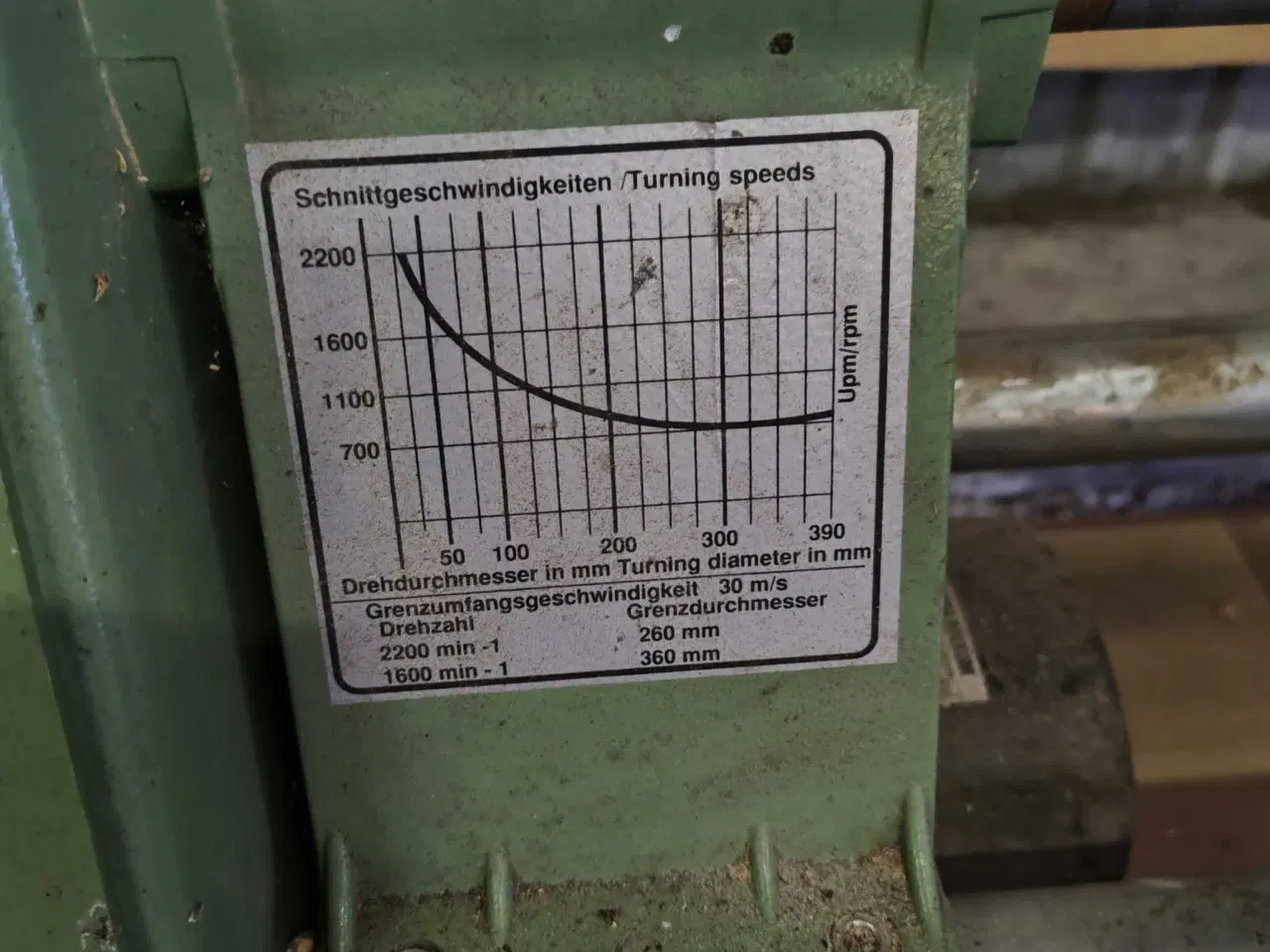 Billede 4 - Træ drejebænk