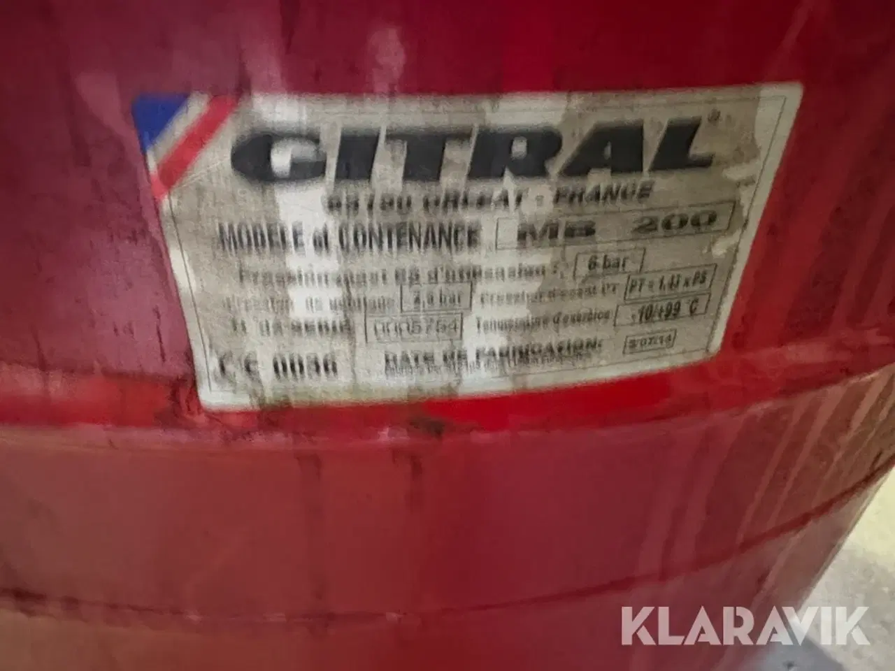 Billede 5 - Kompressionstank Gitral MB 200